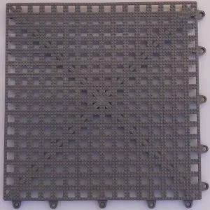 Dark grey anti-slip tiles