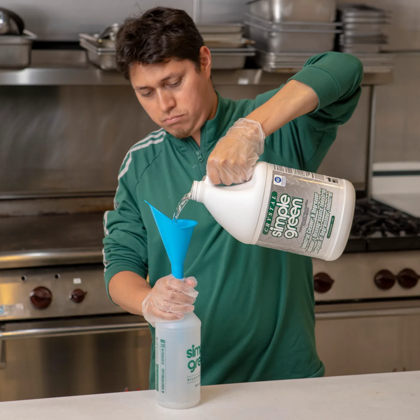 Crystal Simple Green 1 Gallon Application