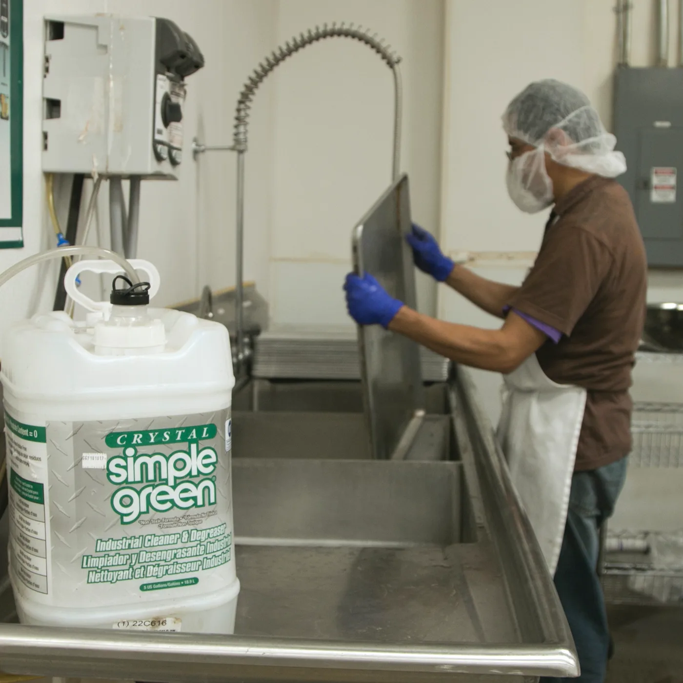 Crystal Simple Green 5 Gallon Application