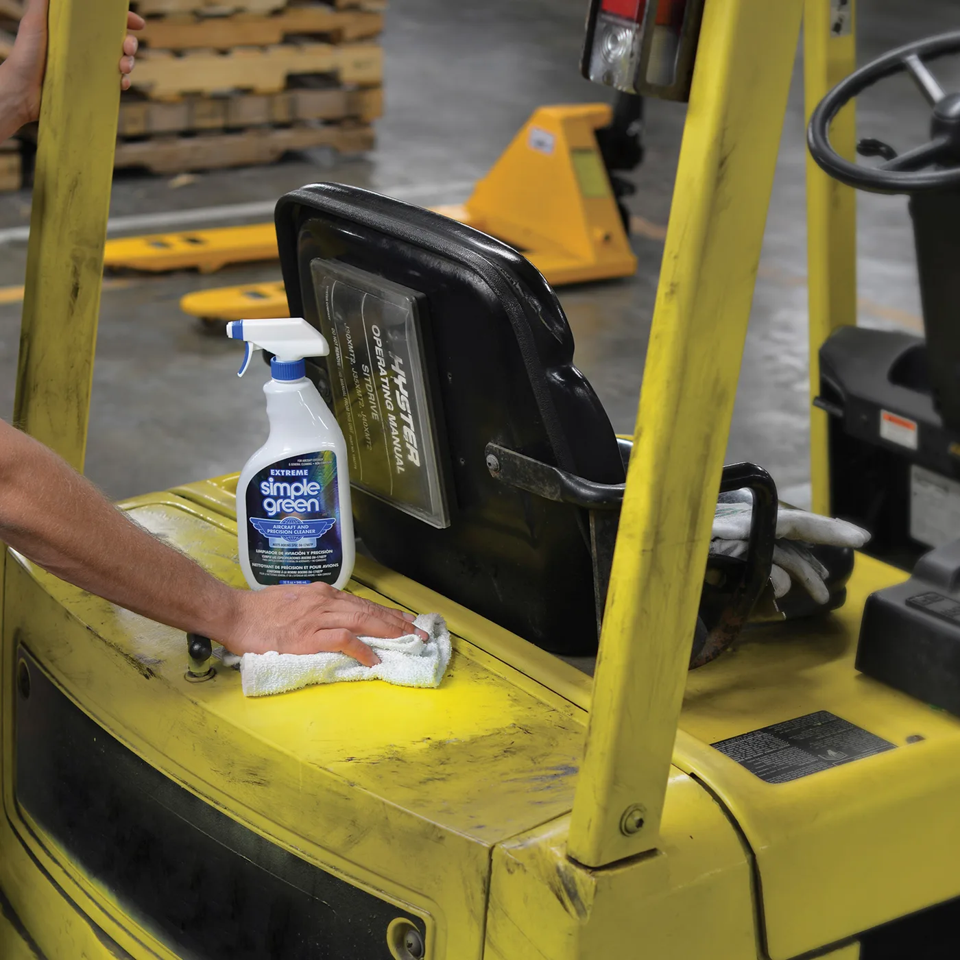 Extreme Simple Green Trigger Spray Application